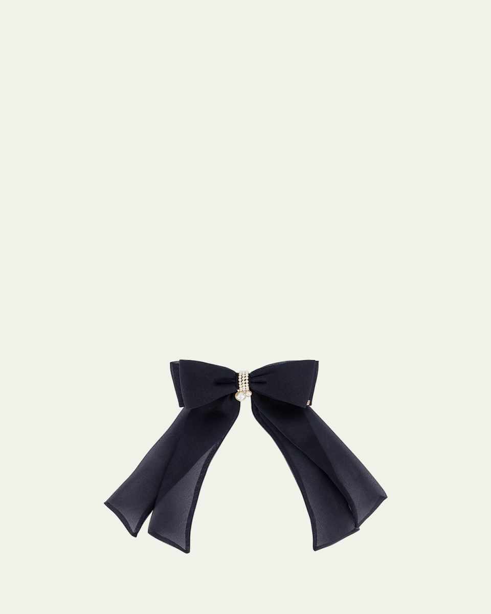 Pearly Bow Barrette